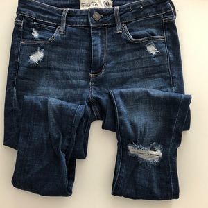 Abercrombie blue jeans size 00